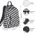 Import Back to School Black White Checker Bag Lightweight Laptop Backpack from China