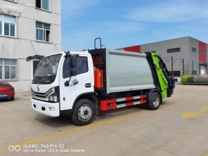 10m3 garbage compacted truck garbage compactor for sale Dongfeng LHD RHD 170hp