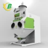 Box-type manual dry sandblasting machine capable of automatically separating abrasive reuse