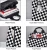 Import Back to School Black White Checker Bag Lightweight Laptop Backpack from China