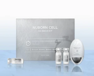 Nuborn Cell Go-Back Intensive Recovery Kit Human Stem Cell Collagen Anti Aging Anti wrinkle Whitening Korean Skincare