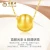 Import Lao Fengxiang S925 silver cat's eye pendant transport bead women's collarbone necklace from China