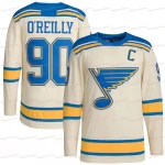 Top Quality Blues Team Ice Hockey Sublimated  Away Player Hockey Jersey
