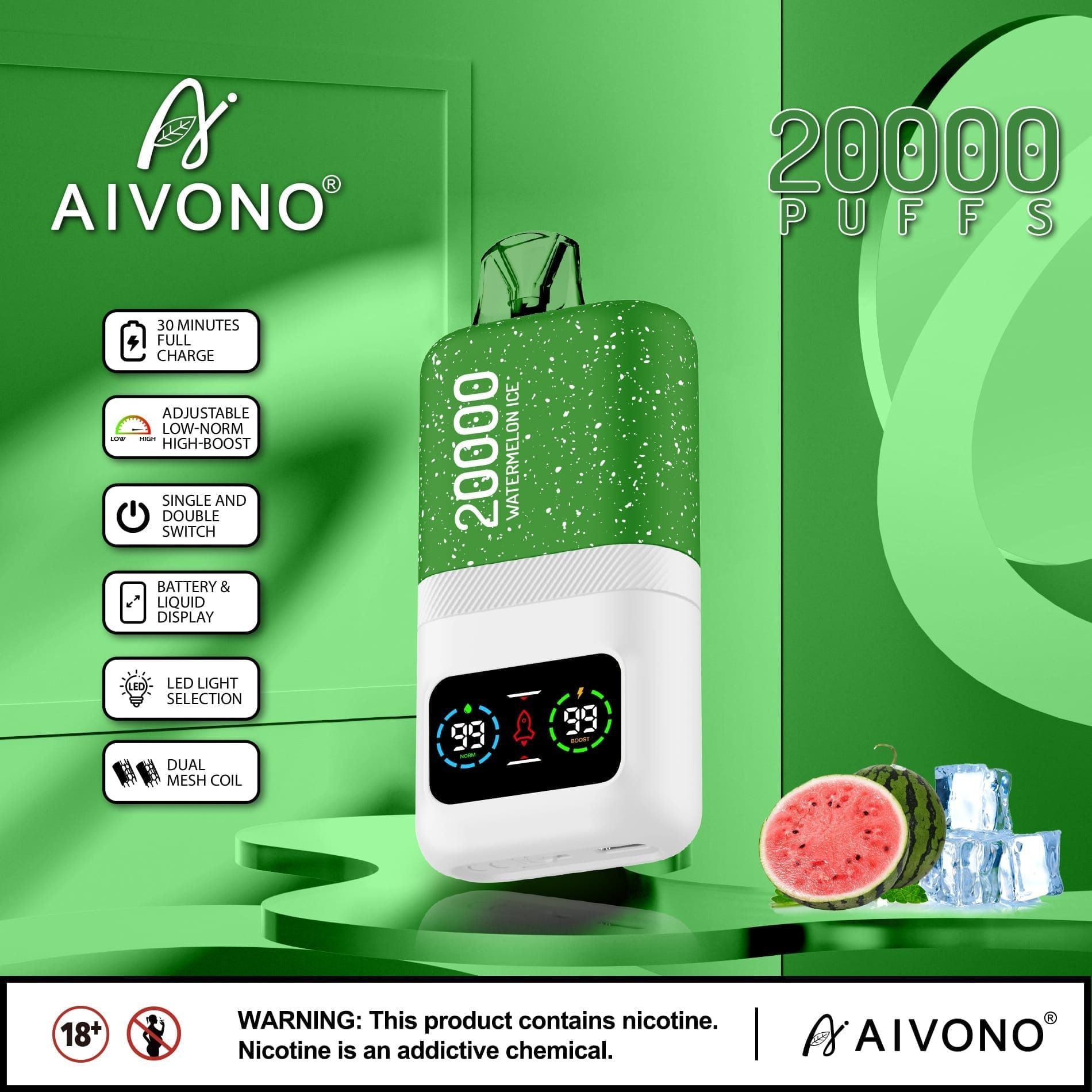 Buy Aivono Aim Magic 20000 26ml 0%-5% Nicotine Options | from VEG26 ...