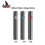 Wholesale 380mah adjustable voltage 510 thread vape battery
