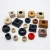 Import Wholesale Wood lid Custom Design Logo 15Mm Round Zamac Perfume Bottle Cap Ball Shape Wood Cover Wood Perfume Cap from China