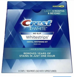 Crest3D White 1 Hour Express Teeth Whitening 14 Strips-7 Treatments4