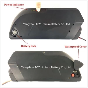 Li-ion Ebike Battery Pack Tigershark 36V 20Ah for 1000W Electric Bike with 5V USB port and charger