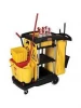 JANITORIAL CARTS AND MOP BUCKETS