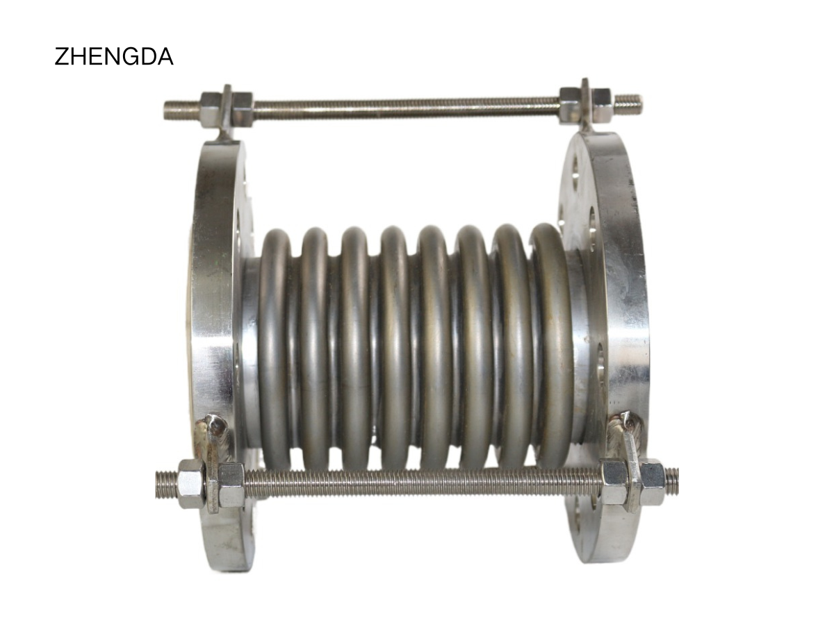 Compactor Bellows Buy Flexible Metal Bellows Compensator With Flange Connection – Sus304 ...