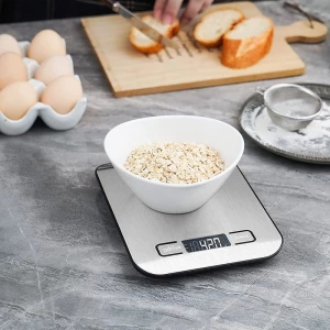 Kitchen Scale Digital Food Weighing Scale 5KG Stainless Steel