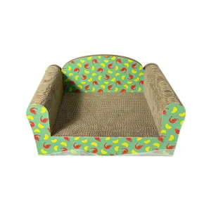Sofa-shaped cat scratcher
