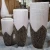 10-005 Top Sale Many  and Designs Decorative Bullet Resin Creative Vase