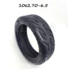 10 Inch Vacuum Tire 10x2.70-6.5 Tubeless Tyre Electric Scooter Balancing Car Folding Car 255x70 Wear-resistant Thickened Tires