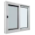 10 years warranty aluminium doors windows comply with New Zealand standards/double glazed sliding window with mosquito net