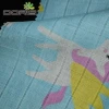 100% bamboo cotton printed fabric for baby blankets