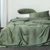 100% lyocell tencel fabric for plain color duvet cover set bed sheet