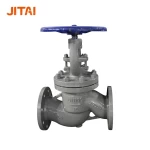 100mm Rising Stem Straight Type Flanged En 1092-1 Globe Valve