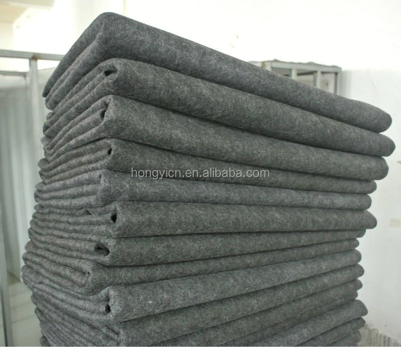 100%polyester needle punched nonwoven fabric blanket
