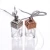 Import 10ml clear car perfume bottle with gold cap auto diffuser hanging perfume bottle from China