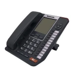 12 Memory Corded Landline Telephone Faxed Line Machine Caller ID Phones Office Business Analog Phone with Big Glass