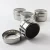 Import 12 pcs Stainless Steel Magnetic Spice Jar Bottle Shaker Tins Set With Steel board from China