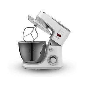1200w dough stand mixer electric food processors 8-speed  with handle stainless steel mixing bowl
