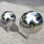 Import 12cm 20cm 25cm  vfx ball Stainless steel ball with rod stainless steel mirror ball from China
