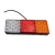 Import 12V Truck Rear Combination Lamp With Bracket Van Lorry Trailer LED Indicator Light Stop Reverse Lamp 24V from China