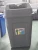 Import 13 Gallon Trash Can With Lid Dustbin Plastic Clamshell Waste Bins from China