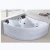 Import 1.4 meter triangle shaped two people low price bathtub from China