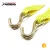 Import 1.5 inch cargo and ratchet lashing belt tie down strap with double J hooks and with polyester webbing from China