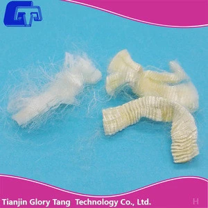 1.5D Natural and Bleached Soybean protein fiber for spinning and filling