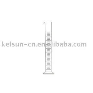 1601 Measuring cylinder with spout