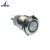 Import 16mm flat round 1NO momentary 12V brass illuminated toilet 3 pin push button switch from China