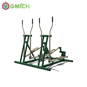 2 person elliptical outdoor gymnastic equipment, outdoor fitness equipment for low-impact cardio