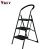 2 Step Ladder With Handrail Household Rubber Feet For Step Ladder 150kg Capacity