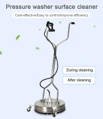 20-Inch Pressure Washer Surface Cleaner Power Washer Accessory Floor Attachment