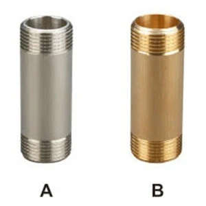 2014 brass female male pipe fitting Socket,brass pipe extension nipple