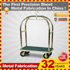 2014 Professional OEM hotel luggage cart with 32 years experience