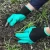 Import 2017 Garden Gloves with Fingertips Claws Quick Easy to Dig and Plant Safe for Rose Pruning Gloves Mittens Digging Gloves from China