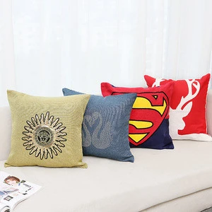 2018 Custom Decorative Fashion design sofa Cotton Cushion Pillow, pillow cover decorative pillow cushion