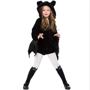 2018 Hot Sale Halloween Costume Children Girls Bat Costume Cosplay Childrens Costumes