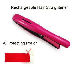 2018 professional usb portable hair straightener cordless iron for all hair type