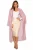 Import 2019 Fashion Pink Luxury European Style Overcoat Winter Long Faux Fur Jacket Coat Woman from China