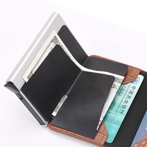 2019 Fashion Thin Smart RFID PU Leather Wallet For Men