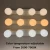 Import 2019 new design Chargeable Hollywood mirror light led bulb for Bathroom Dressing Room Vanity Table from China