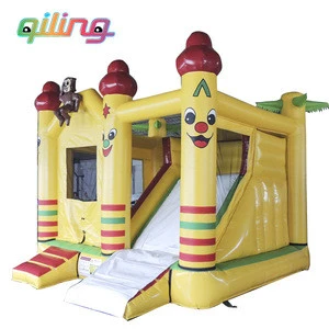2019 QiLing hot sale kid inflatable bouncer/commercial used moonwalks for sale