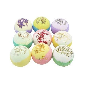 2019 Shower Bubble Beauty Colors Cheap Fizzy Shea Butter Natural Bubble All Natural Bath Bombs for Kid