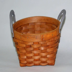 2019 Unique Home Decoration Craft Wicker Basket With Handles